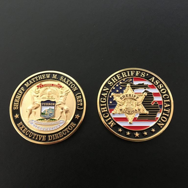 Category: Challenge Coins | Michigan Sheriffs' Association